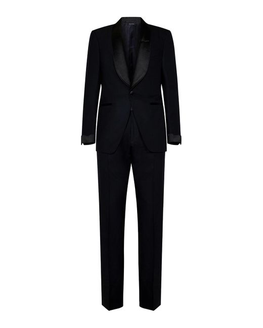 Tom Ford Black Formal Suit for men