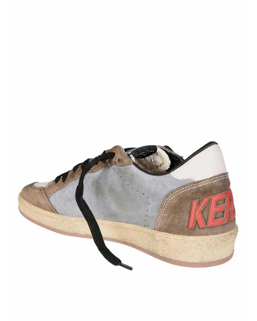 Golden Goose Deluxe Brand Natural Ballstar Nabuck Upper Suede for men