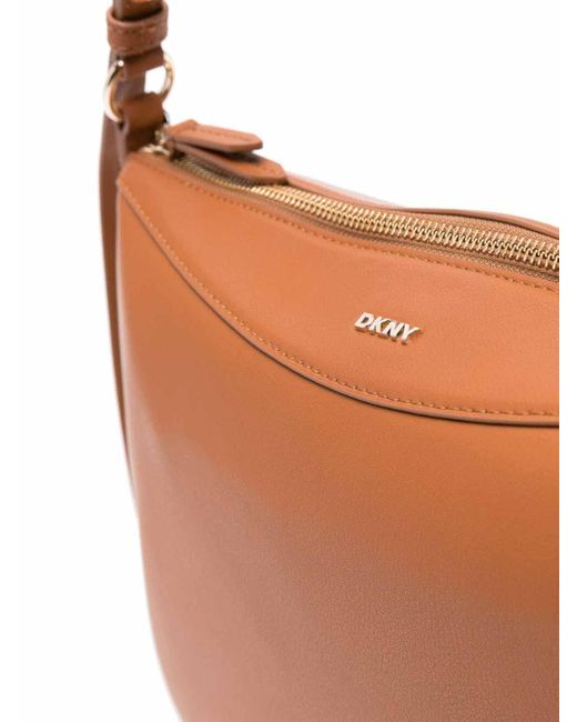DKNY Brown Gramercy Hobo Medium Bag