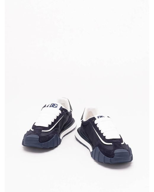 Dolce & Gabbana Blue 'Dg Athletic' Sneakers for men