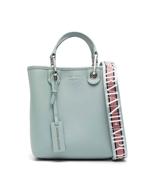 Emporio Armani Blue Shopping Bag