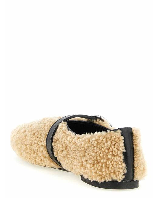 KATE CATE Natural Jude Ballet Flats