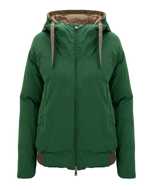 Herno Green Down Jacket