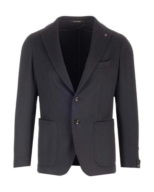 Tagliatore Blue Classic Two-Button Blazer for men