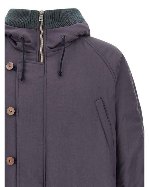 Magliano Purple 3/4 Kenny Parka for men