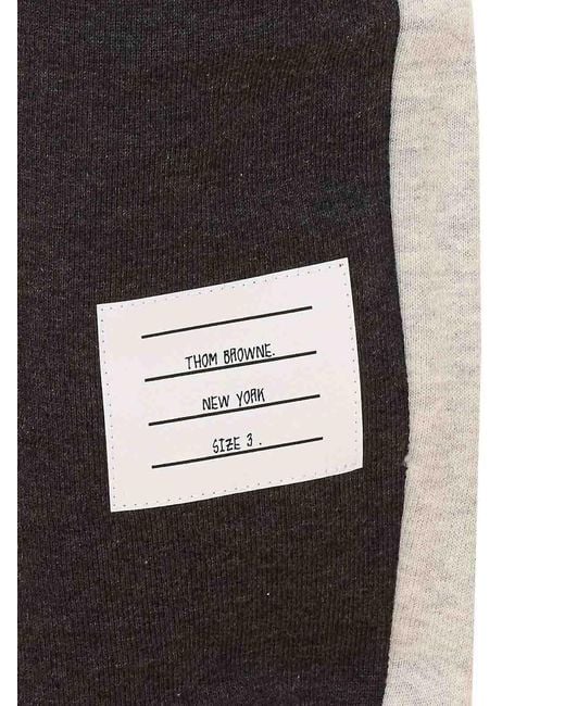 Thom Browne Black Track Pants for men