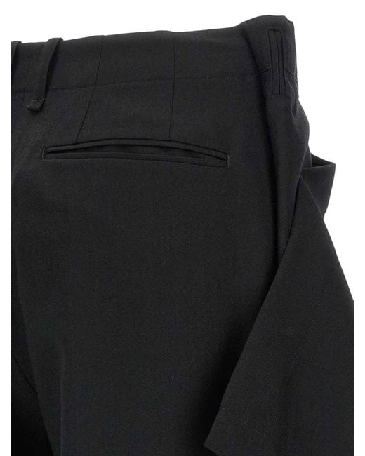 Issey Miyake Black Uni-Form (Wool) Pants