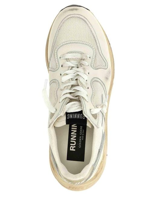 Golden Goose Deluxe Brand White Sneakers With Signature Star Patch