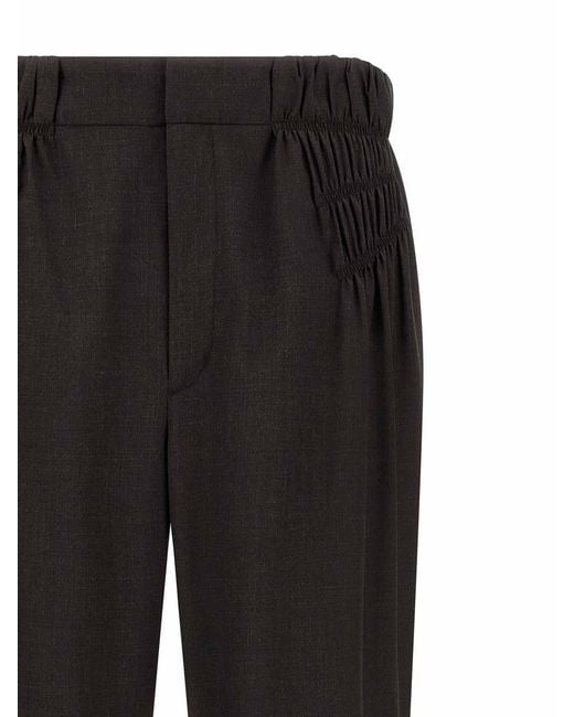 Kiko Kostadinov Black Minna Pants for men