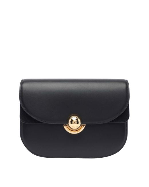 Furla Black Small Sfera Crossbody Bag