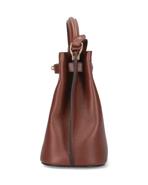 Mulberry Brown Bucket Bag