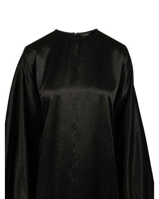 Balenciaga Black Maxi Dress