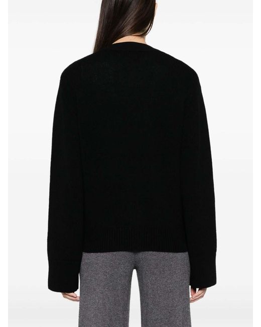 Lisa Yang Black Danni Cashmere Cardigan