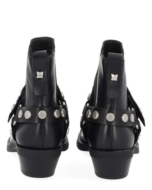 Ash Black Boot Logan