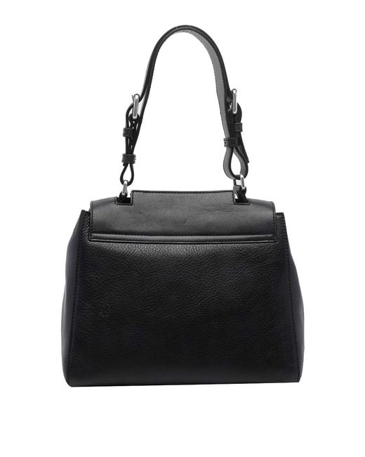 Orciani Black Small Sveva Hand Bag