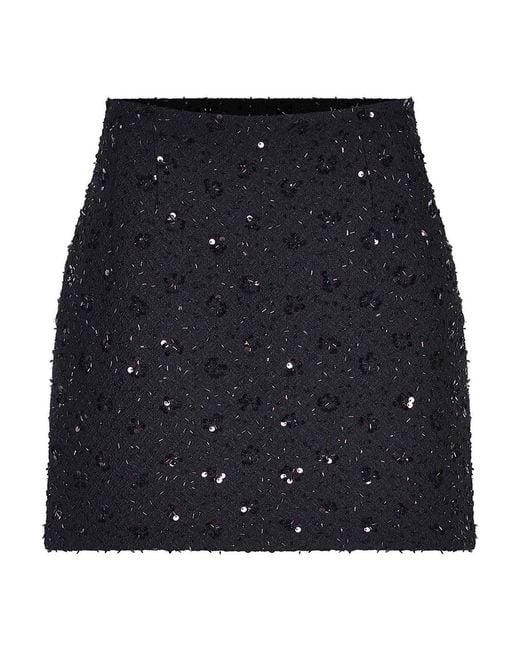 Amen Blue Skirt Made Of Polyester Blend