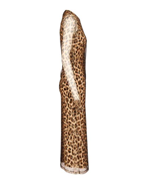 Sportmax Natural Fitted Dress