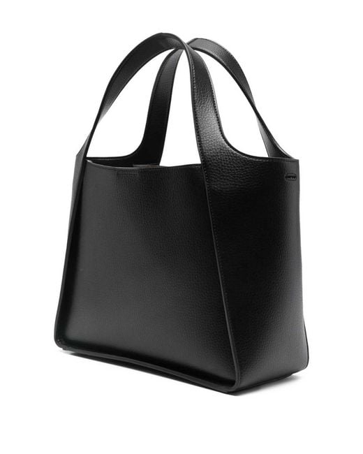 Stella McCartney Black Stella Logo Tote Bag