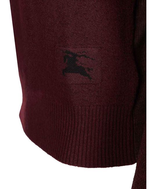 Burberry Red Wool Blend Sweater