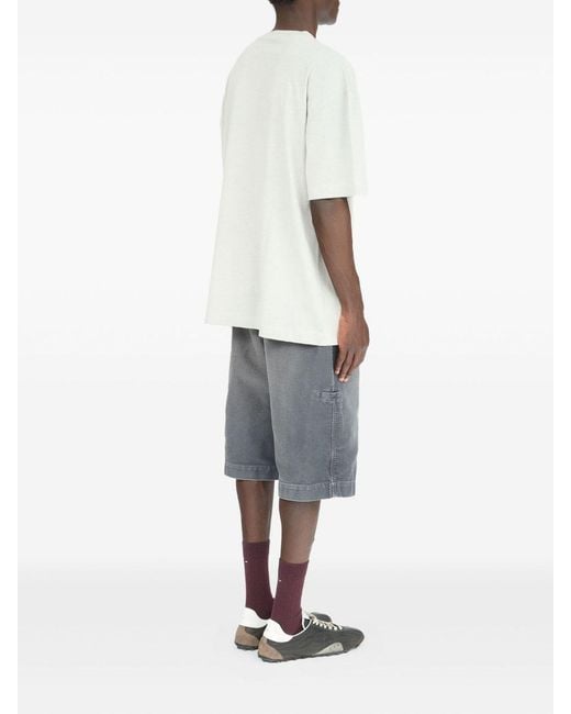 Maison Margiela White Printed T-Shirt for men