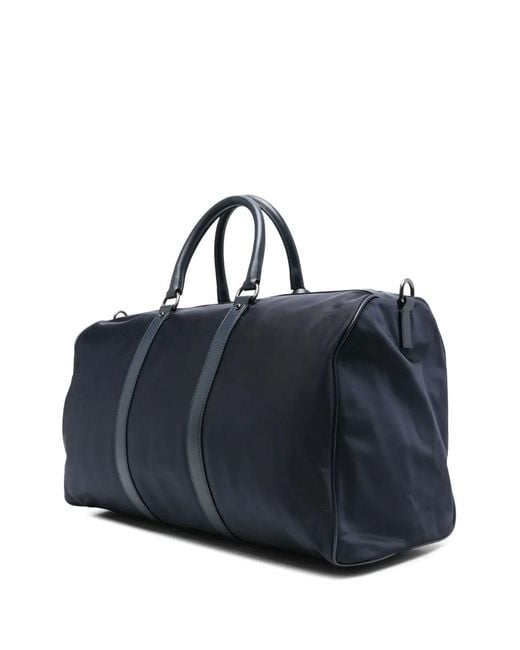Borsone di Kiton in Blue da Uomo