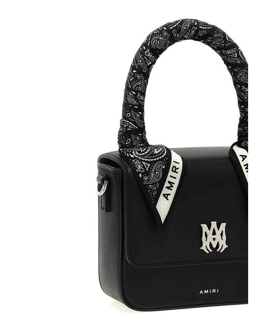 Amiri Black Micro Ma Bag Handbag