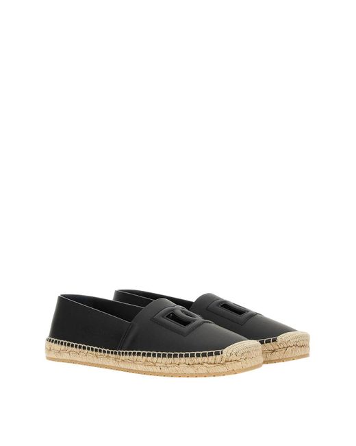 Dolce & Gabbana Black Espadrillas
