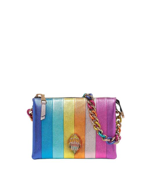 Kurt Geiger Blue Kensington Pouch