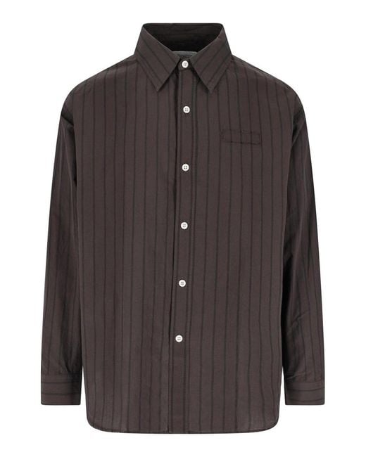 mfpen Black Essay Shirt for men