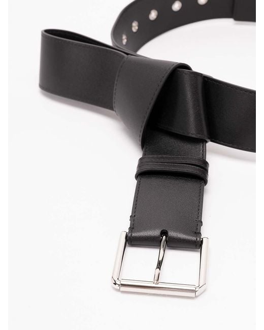 Givenchy Black Windsor Knot Belt