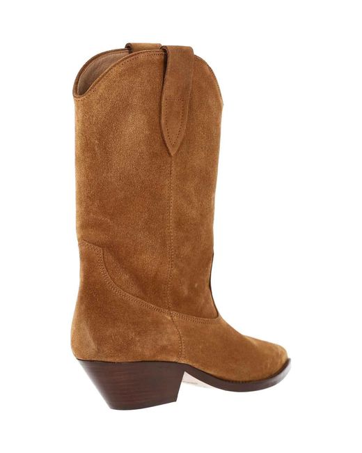 Isabel Marant Brown Duerto Ankle Boots