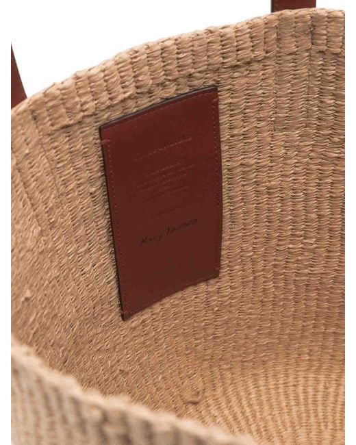 Chloé Brown Horse Medal Large Basket Bag