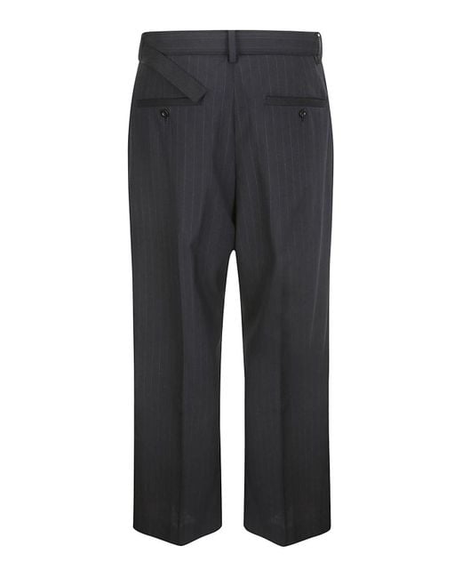 Sacai Gray Classic Trousers for men