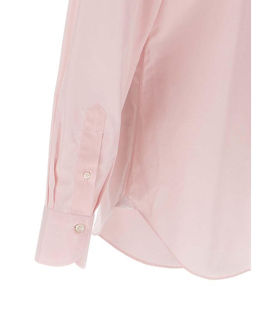Finamore 1925 Pink Napoli Shirt for men