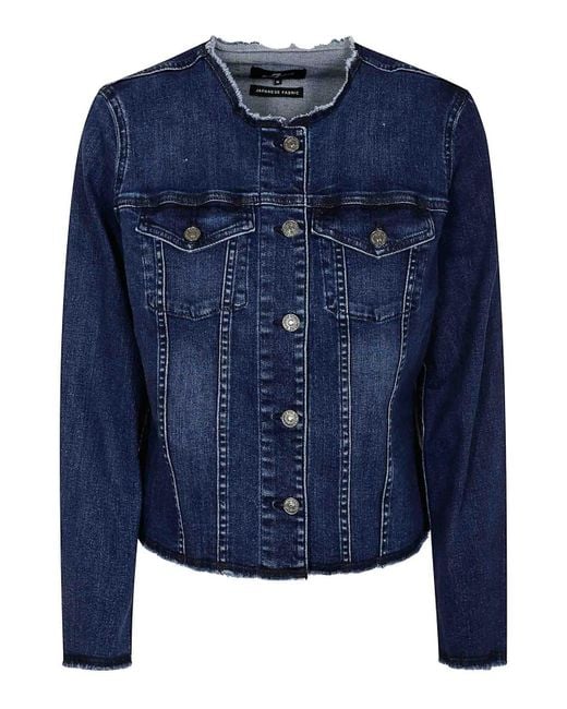 ジャケット 7 For All Mankind VICKY JACKET Soho Dark (52890) Vicky Denim Jacket in Soho Light | 7 For All Mankind