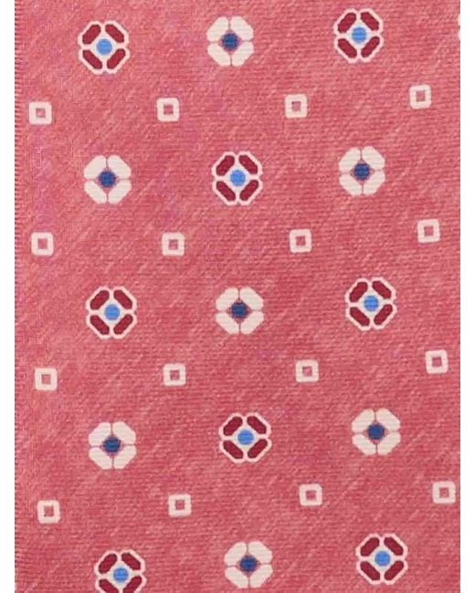 Kiton Pink Necktie for men