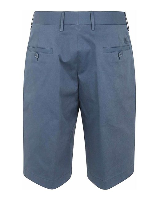 Etro Blue Rome Shorts for men