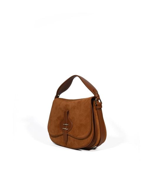 Coccinelle Brown Mavery Medium Shoulder Bag