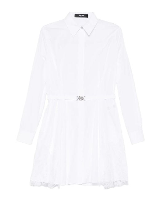Versace White Dress