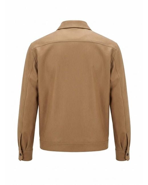 Lardini Brown Shirt Jacket for men