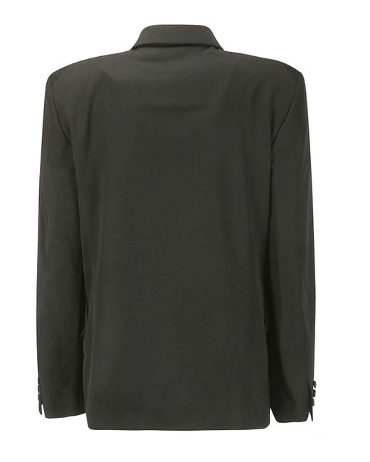 Comme des Garçons Black Single-Breasted Jacket
