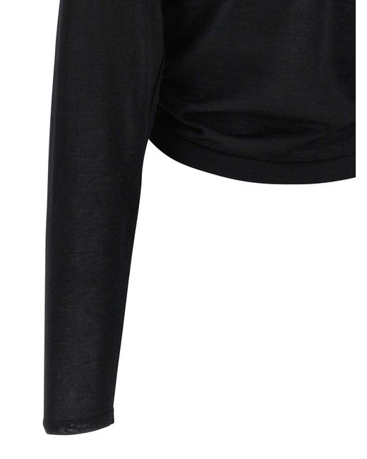 Dolce & Gabbana Black Cashmere Cardigan