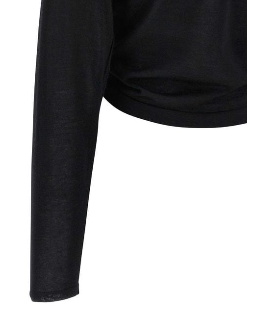 Dolce & Gabbana Black Cashmere Cardigan