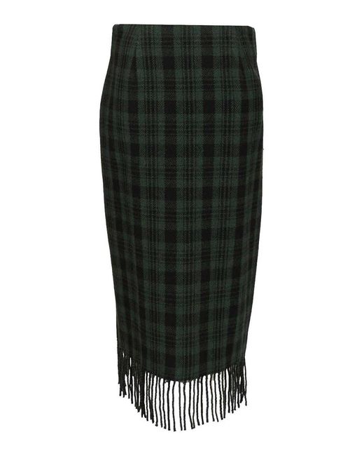 Polo Ralph Lauren Black Wool Skirt