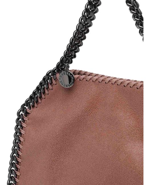 Stella McCartney Brown Mini Falabella Tote Bag
