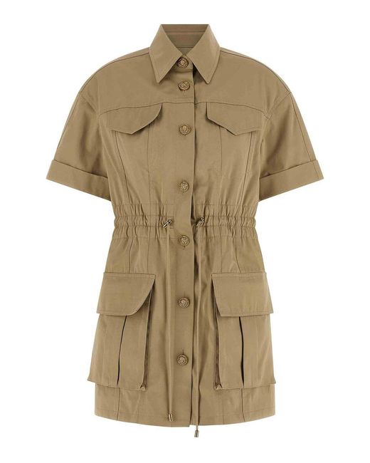 Balmain Green Saharan Dress