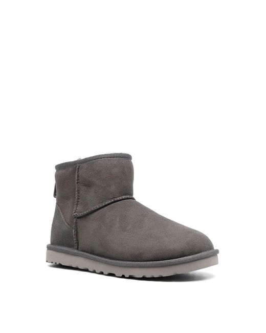Ugg Gray Classic Mini Boots for men