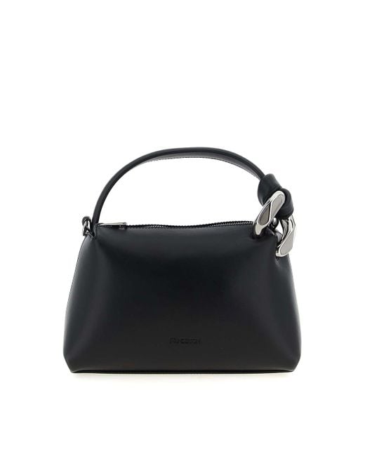 J.W. Anderson Black The Jwa Small Corner Bag Handbag