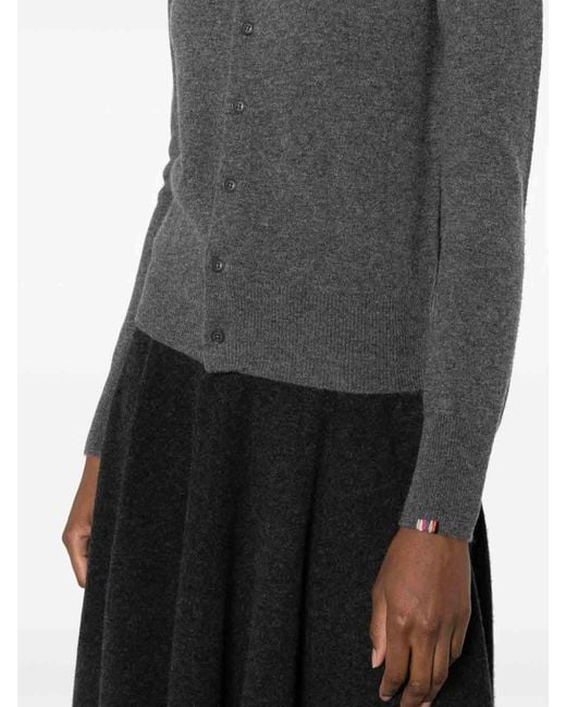 Extreme Cashmere Gray Cashmere Cardigan