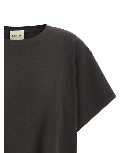 Khaite Black Winsley' T-Shirt